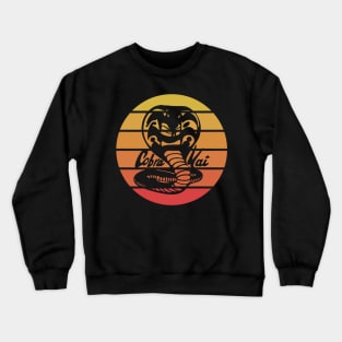 Cobra Kai Retro Logo Crewneck Sweatshirt